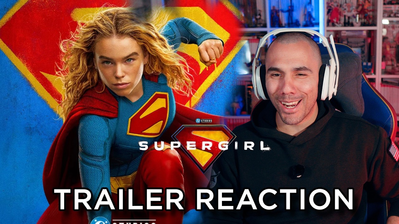 SUPERGIRL: REACTION AL NUOVO INCREDIBILE TRAILER
