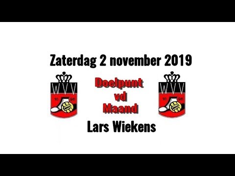 2019 11 02  Lars Wiekens scoort een prachtig doelpunt