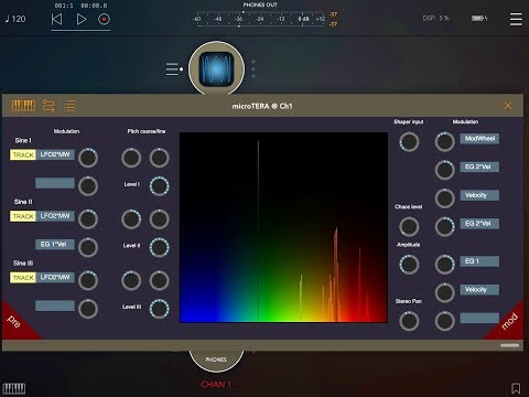 microTERA Synth by VirSyn Now Updated For AUv3 - Demo for the iPad