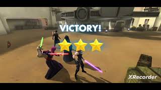 Swgoh SM-33 Conquest Sector 2 Health steal up feat