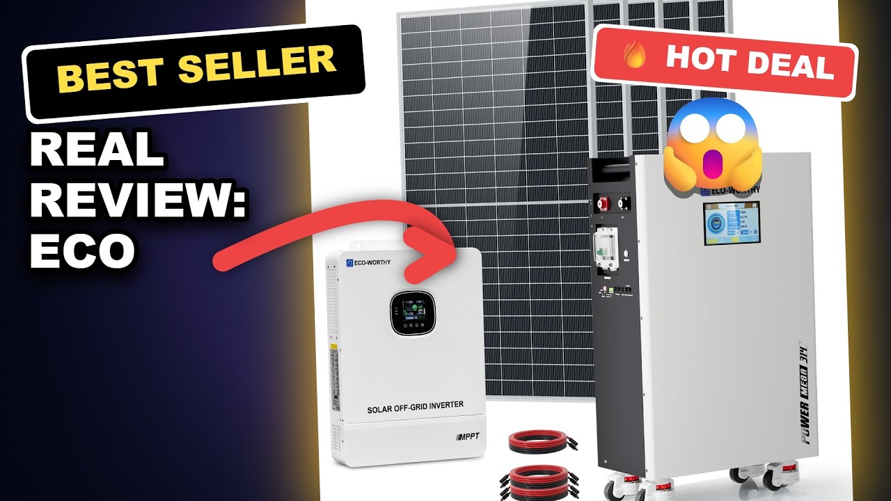 Real Review: ECO Worthy 10000W Solar Panel Kit for Home, 16.1kWh Storage, 2950W PV Panel