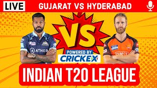 LIVE: GT Vs SRH, 40th Match | Live Scores & Commentary | Gujarat Vs Hyderabad | Live IPL 2022