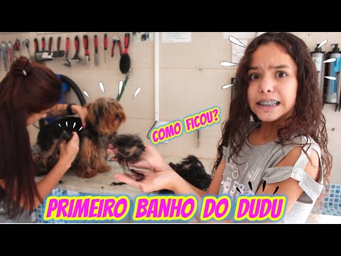 MINHA ROTINA DA TARDE | PRIMEIRO BANHO DO DUDU | Eloah