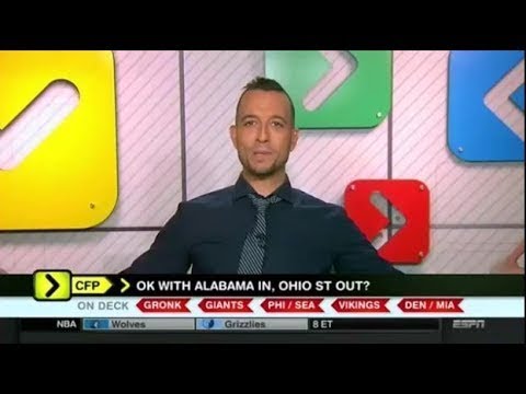 Around The Horn 12/4/2017 - CFP: Ok With Alabama In, Ohio ST Out?
