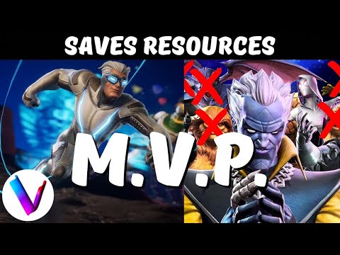 Quicksilver is Amazing for Grandmaster's Gauntlet.  Can Solo 5 fights, including Thanos - MCoC