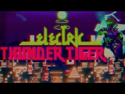 ELECTRIC THUNDER TIGER II - Super Tough 2D Retro Demake of the Fictional No More Heroes Game!