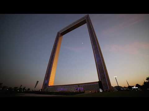 Celebrating World Diabetes Day and lighting Dubai Frame in Blue