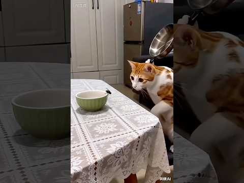 Oh no kitty 🫢🤣 #funny #cat #comedy #trending #youtubeshorts #shorts #shortvideo