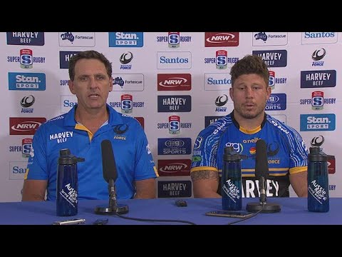 Harvey Norman Super Rugby AU Round Four: Western Force press conference