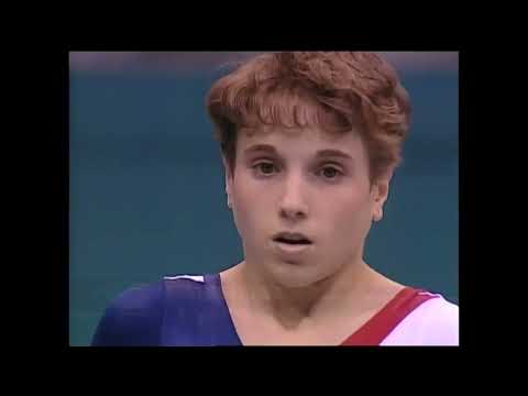 TO USA 1996 Olympics   Kerri Strug VT 9 712