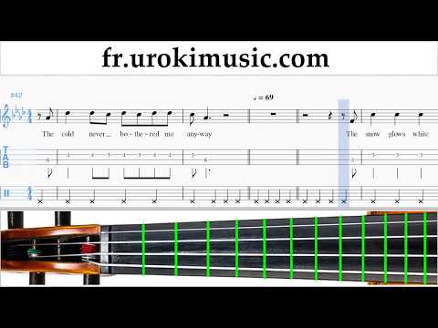 Cours de Violon FROZEN - Let It Go Tuto Partitions Partie#2 um-829