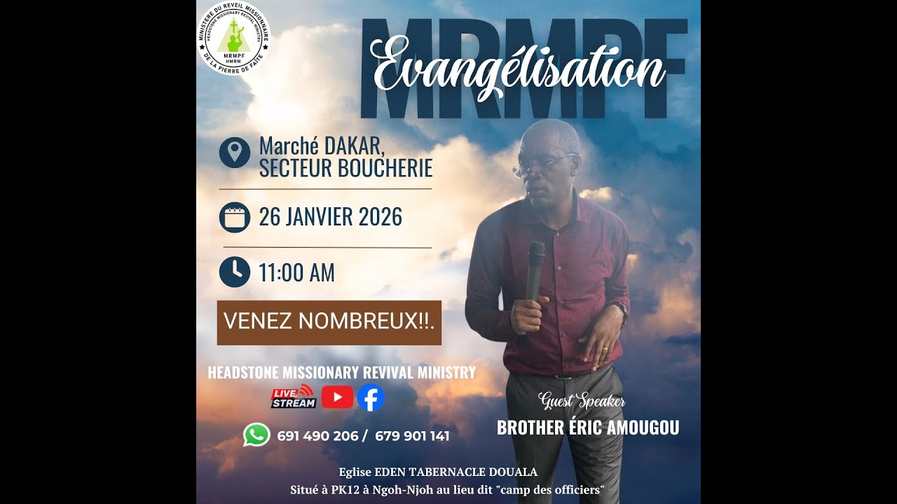 QUELQUE CHOSE DOIT MOURIR ! | Rév. JM ERIC AMOUGOU EKOMAN [ÉVANGÉLISATION]