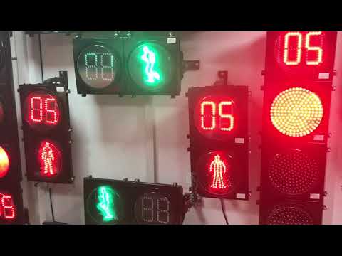 Semaforos led 10W  /  Stock Lima - Perú