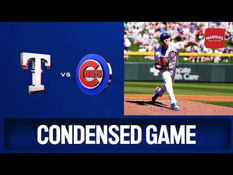 Chicago Cubs vs. Texas Rangers MLB game highlights (February 21, 2026) | Marquee Sports Network