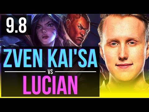 Carry your team like Zven KAI'SA & Nautilus vs LUCIAN & Thresh (ADC) | EUW Challenger | v9.8
