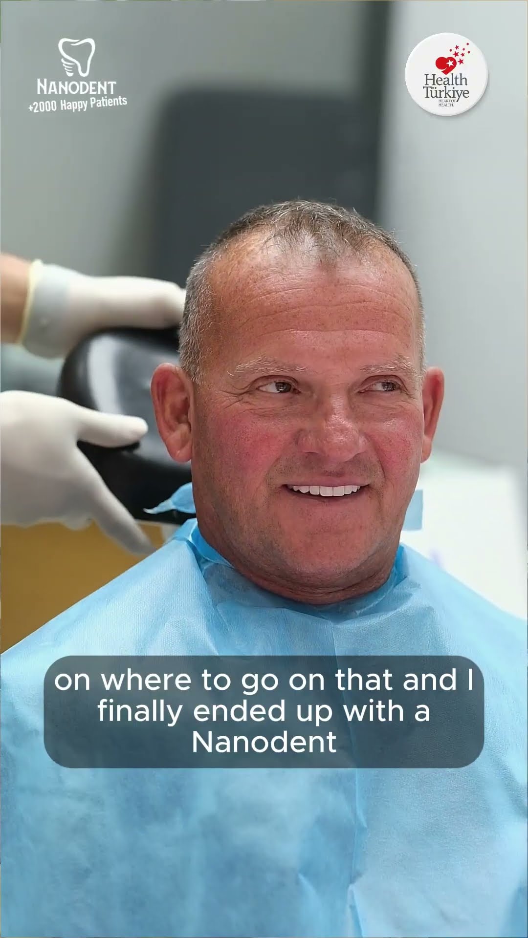 Patient video review at Nanodent Centre Turkey — joy, confidence and connection after treatment