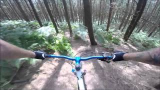 preview picture of video 'Biking around Guisborough Woods, MTB HD'