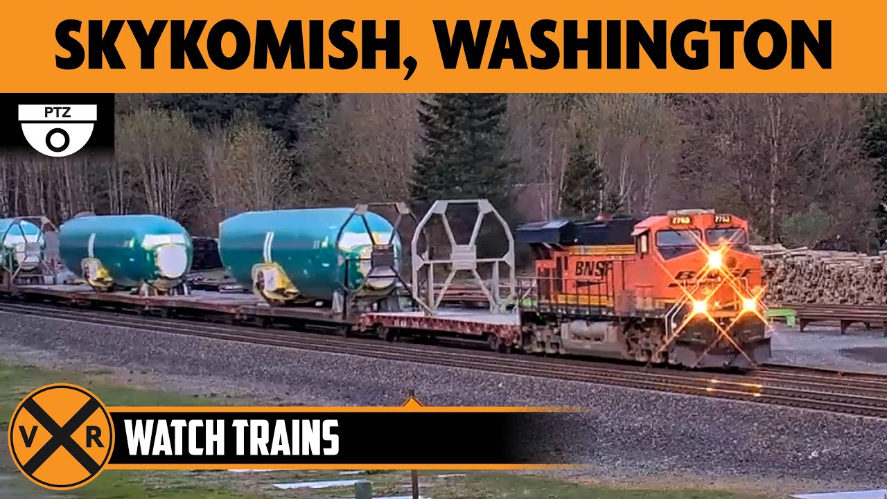 Live webcam view of Skykomish Train Cam at Cascadia Inn