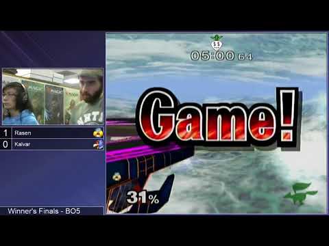 GSS 100 SSBM - Rasen (Sheik) vs. Kalvar (Falco, Fox) - Melee WF