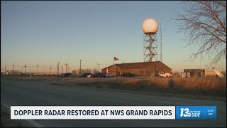NWS restores Grand Rapids Doppler radar after multi-day outage