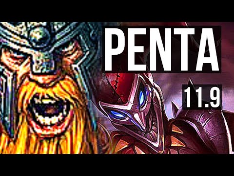 OLAF vs SHACO (JUNGLE) | Penta, 700+ games, 12/3/11, Legendary | BR Grandmaster | v11.9