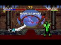 Ultimate Mortal Kombat Trilogy Genesis Reptile MKI Hardest No Continues