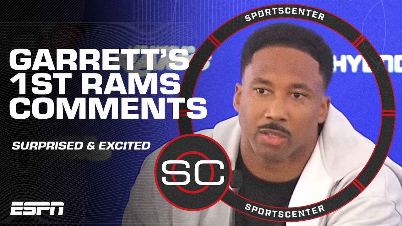 Rams DE Myles Garrett was SURPRISED & EXCITED to find out about Browns trade rumors 👀 | SportsCenter