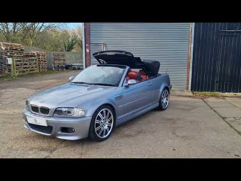 BMW E46 M3 Manual Convertible - 83k Miles - Roof 1 - See oldcolonelcars.co.uk