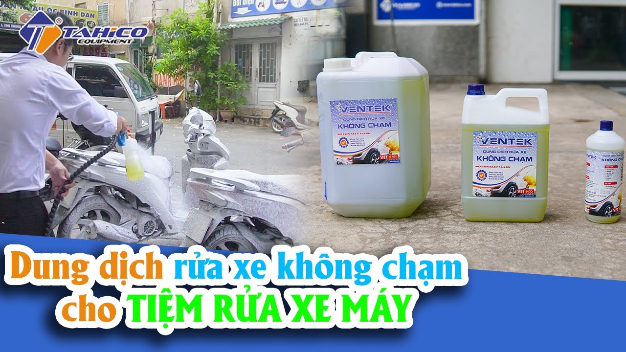 Dung dịch rửa xe không chạm Ventek VET65 1 lít 22