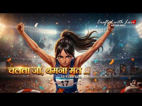 Chalta Ja Thamna Mat (LoFi) – Motivational Hindi Song | AIStudio-Music video thumbnail