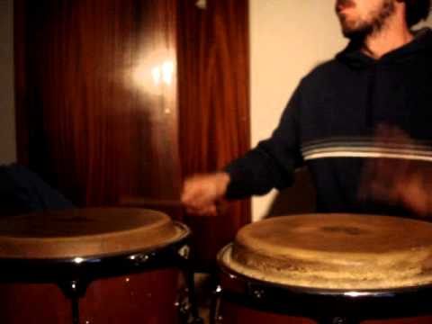 Saul Nieto playing Congas