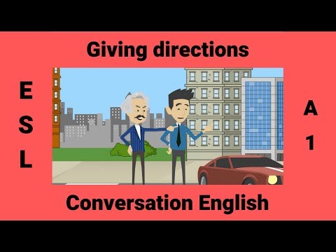 Vocabulary Tutorial - Giving Directions