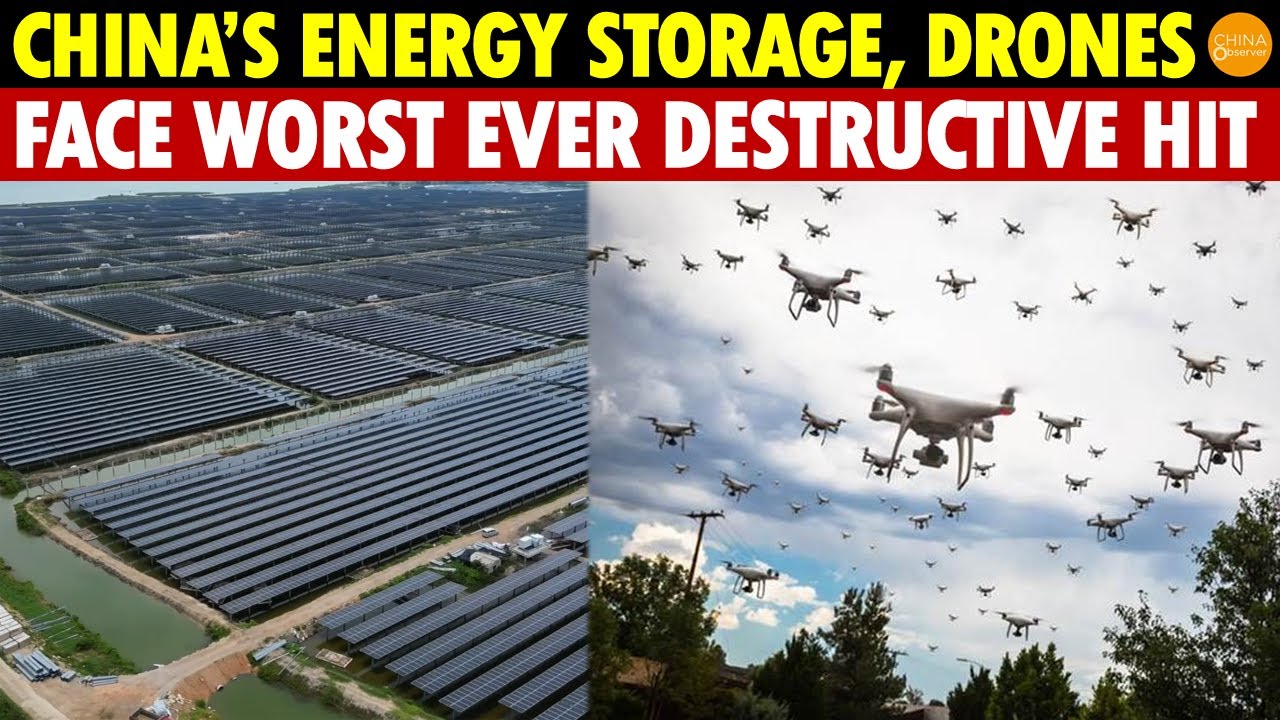 Worst Disaster Ever! China's Energy Storage + Drone Industries Face TOTAL COLLAPSE