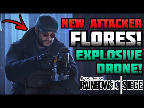 NEW ATTACKER FLORES! (Crimson Heist New Operator) - Rainbow Six Siege Crimson Heist Operator