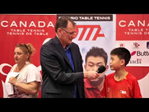 Alexander BU (CAN) - ITTF GJC Butterfly Canada Junior and Cadet Open 2014