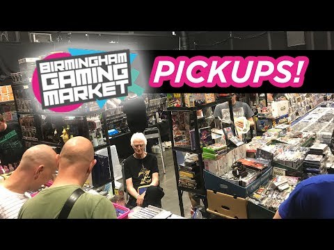 RETRO GAME PICKUPS @ Birmingham Gaming Market 2019