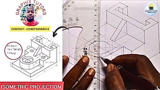 3 - DIMENSIONAL VIEWS: ISOMETRIC PROJECTION, curve, arcs and circles.