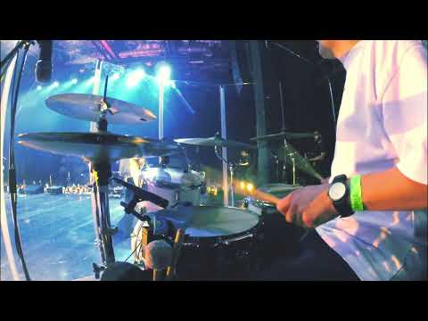 Nuteki worship - Аллилуйя (live drum cam) VK stadium