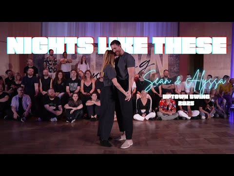 West Coast Swing Demo - Sean & Alyssa Mckeever - Uptown Swing 2025