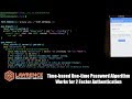 How TOTP Time Based One Time Password Algorithm Works For 2 Factor Authentication