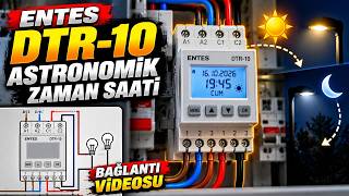 ENTES DTR-10 Astronomik Zaman Saati Bağlantısı ve Programlama | Nasıl Ayarlanır?