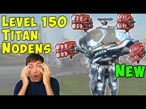 NEW Maxed NODENS Titan - War Robots 6.0 Update Live Gameplay WR