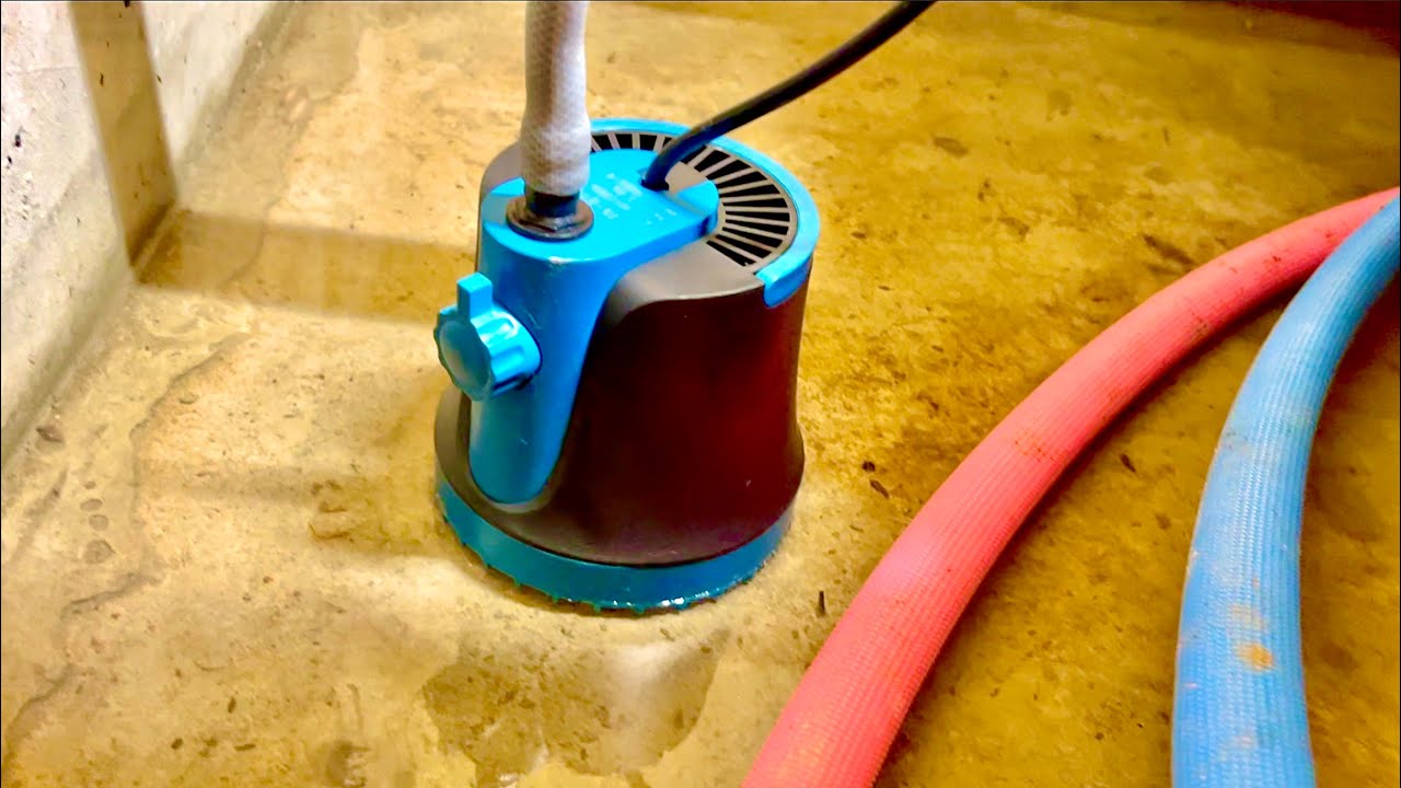 古民家の床下に溜まった水を抜いてみた