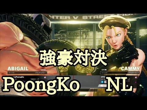 SFV PoongKo(ABIGAIL) VS NL(CAMMY) / ぷーんこ(アビゲイル) VS NL(キャミィ)