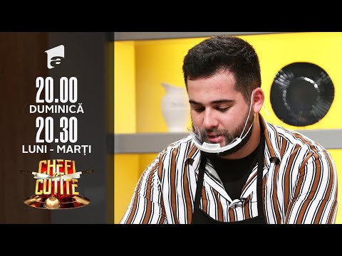 Chefi la cuțite | Silviu Constantin Mustață, asistent medical cu fobie de spital, la Chefi la cuțite