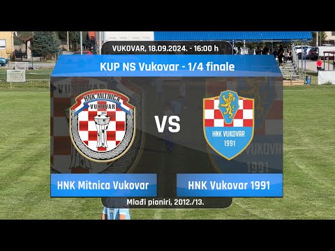 HNK Mitnica Vukovar -  HNK Vukovar 1991, 3-6, Finale - KUP NS Vukovar / mlađi pioniri 2012./13.