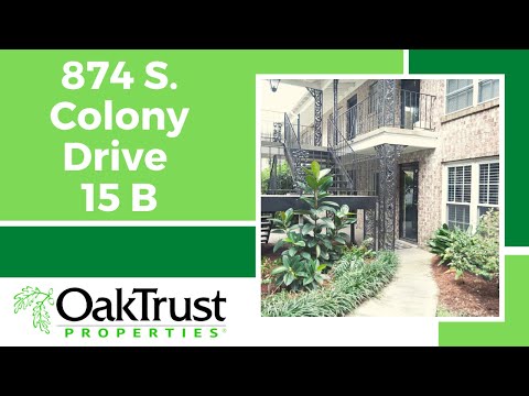 874 Colony Drive, #B16 property video