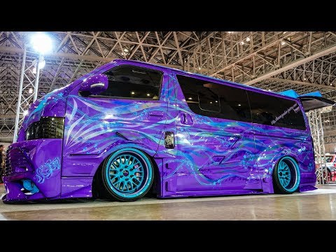 Thumbnail for (4K)ZOMBIE FACTORY TOYOTA 200 HIACE monster modified 200系  ハイエースカスタム ゾンビ - TOKYO AUTO SALON 2020 by Toyota, Toyota HiAce, Car
