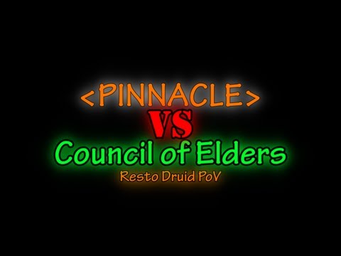 Pinnacle vs. Council of Elders 10N (Resto Druid PoV)