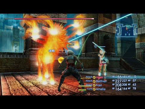 Final Fantasy XII Guide Part 6 - Flaming Boss